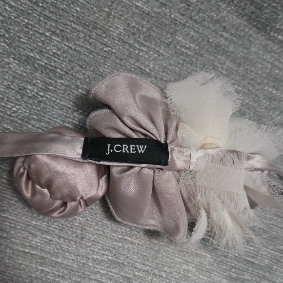 J. Crew Silk Chiffon Multi Flower Sash Belt - Picture 7 of 8